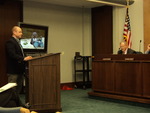 Mitch addresses the committee.